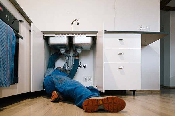 Professional Drain Cleaning technician working in Concordville, PA